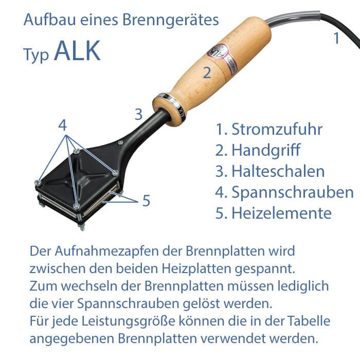 "ALK" Elektro-Brennstempel